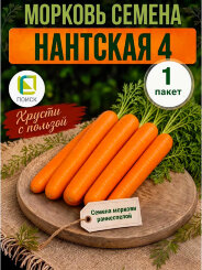 Морковь Нантская 4