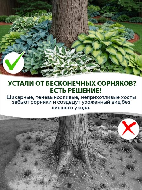 Хоста Лейксайд Пейсли Принт