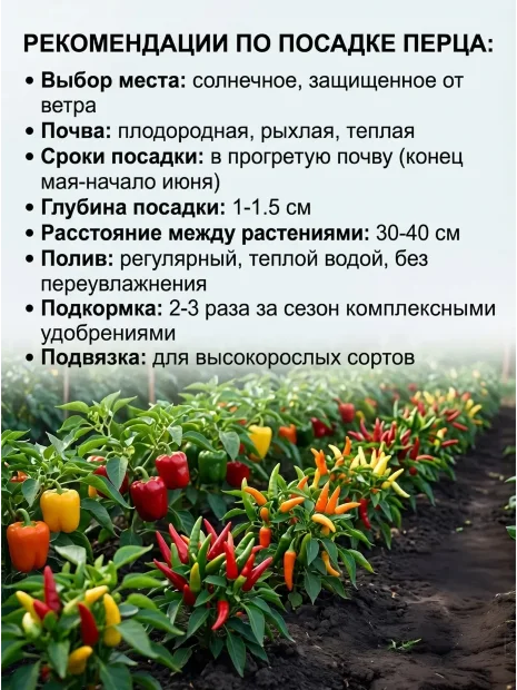 Перец сладкий Банановый Десерт семена 